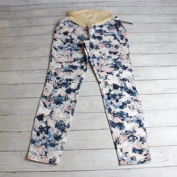 Flutter & Kick Women's Maternity Denim Blue Jeans Size 10 Skinny Leg - Picture 4 of 11